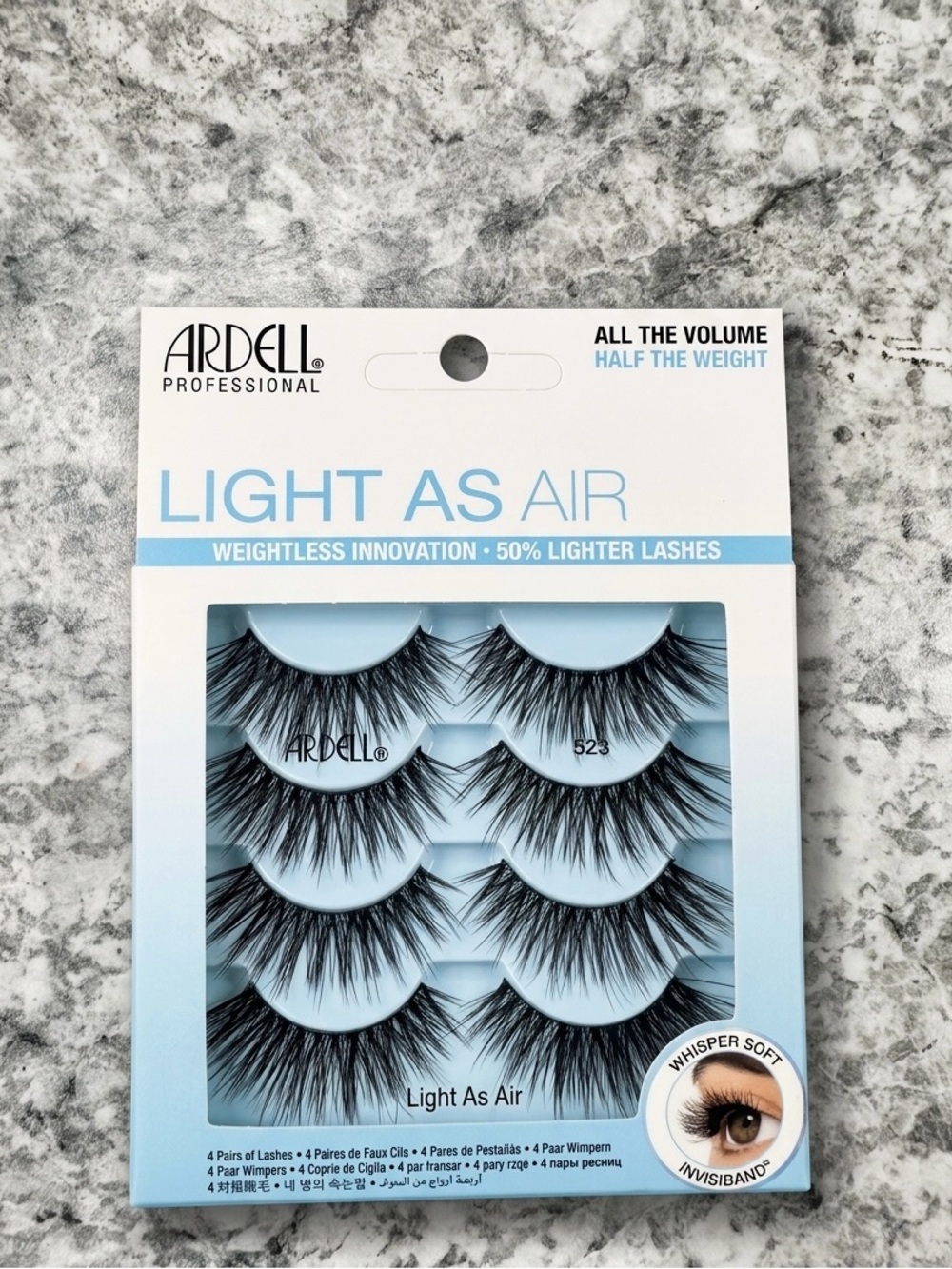 Ardell Light As Air False Lashes - Black
